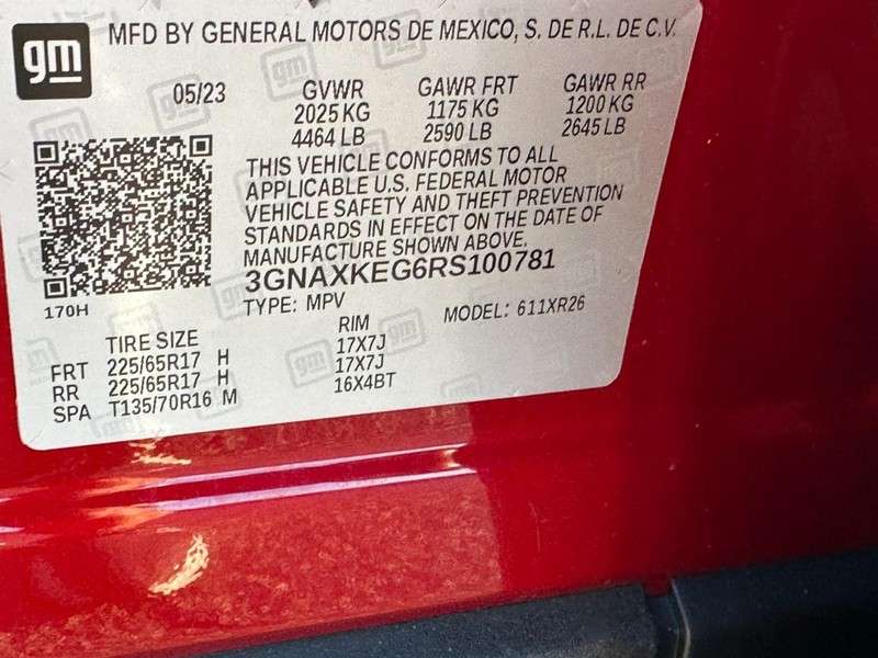 Chevrolet Equinox Vehicle Full-screen Gallery Image 22