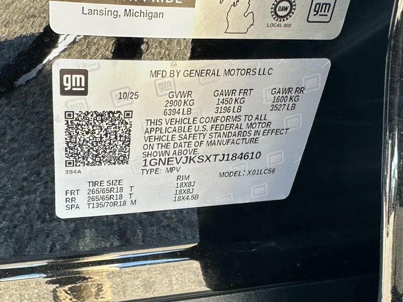 Chevrolet Traverse Vehicle Full-screen Gallery Image 12