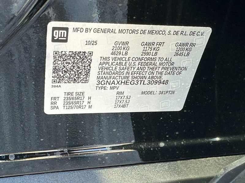 Chevrolet Equinox Vehicle Full-screen Gallery Image 16