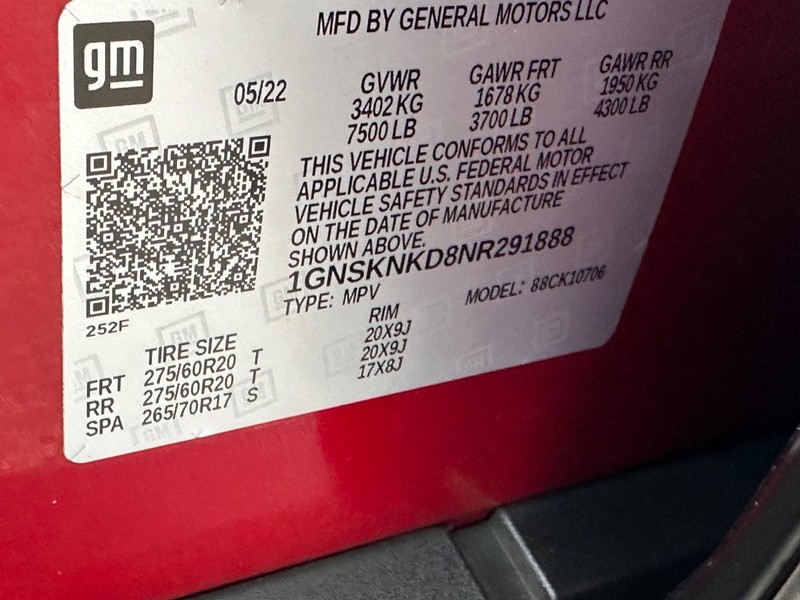 Chevrolet Tahoe Vehicle Full-screen Gallery Image 27