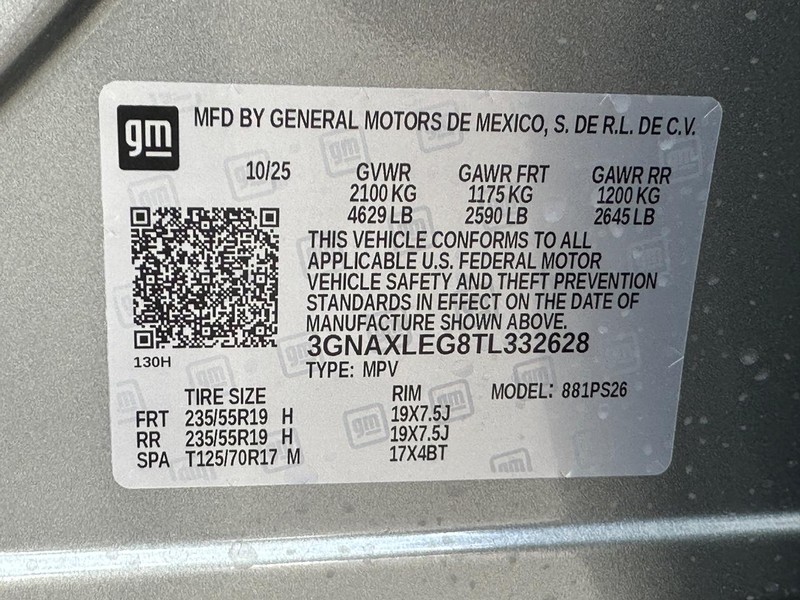 Chevrolet Equinox Vehicle Full-screen Gallery Image 19