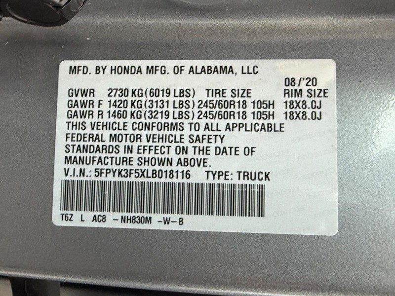 Honda Ridgeline Vehicle Full-screen Gallery Image 27