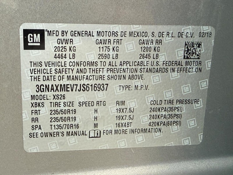 Chevrolet Equinox Vehicle Full-screen Gallery Image 29