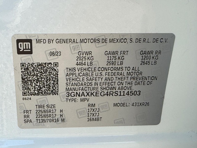 Chevrolet Equinox Vehicle Full-screen Gallery Image 19