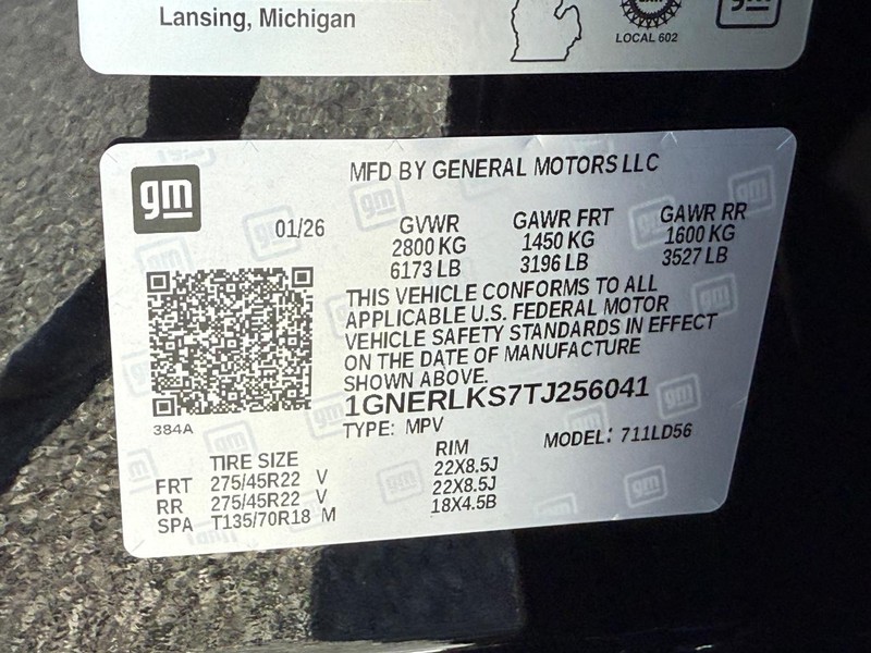 Chevrolet Traverse Vehicle Full-screen Gallery Image 18