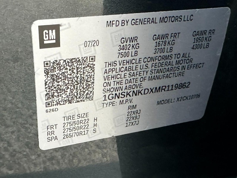 Chevrolet Tahoe Vehicle Full-screen Gallery Image 23