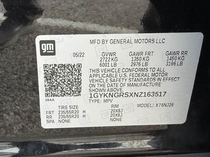 Cadillac XT5 Vehicle Full-screen Gallery Image 27