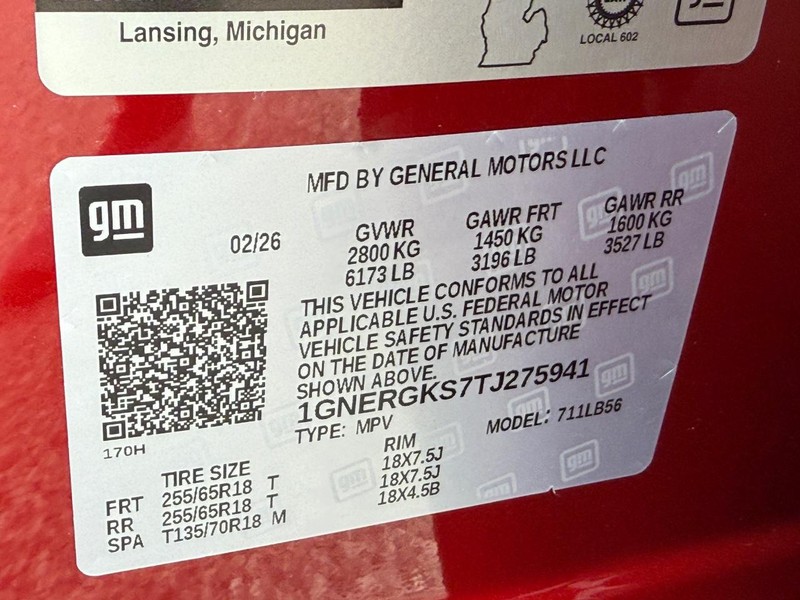 Chevrolet Traverse Vehicle Full-screen Gallery Image 18