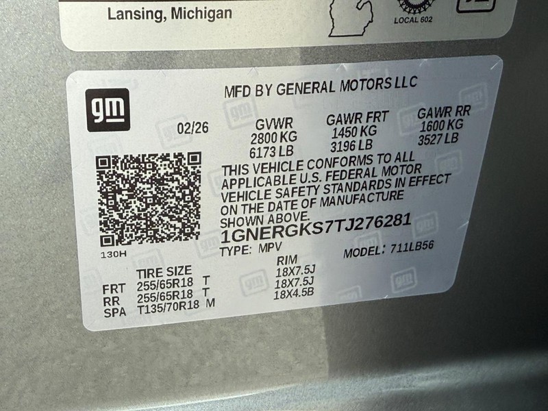 Chevrolet Traverse Vehicle Full-screen Gallery Image 18