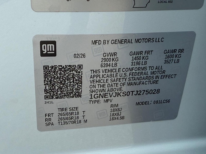 Chevrolet Traverse Vehicle Full-screen Gallery Image 20