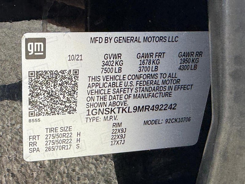 Chevrolet Tahoe Vehicle Full-screen Gallery Image 28