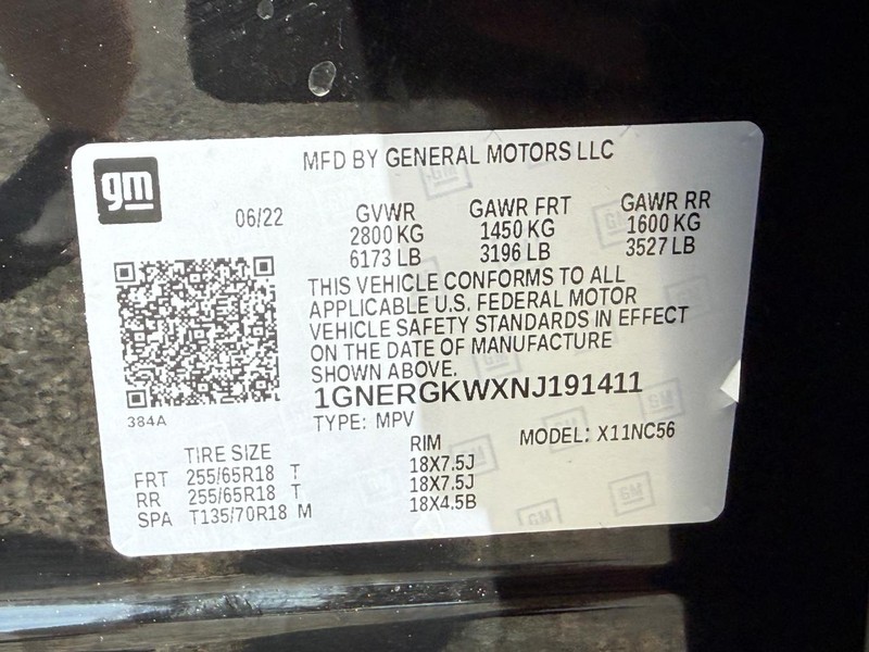 Chevrolet Traverse Vehicle Full-screen Gallery Image 25