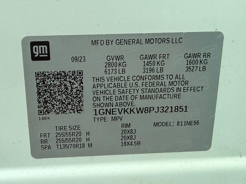 Chevrolet Traverse Vehicle Full-screen Gallery Image 28