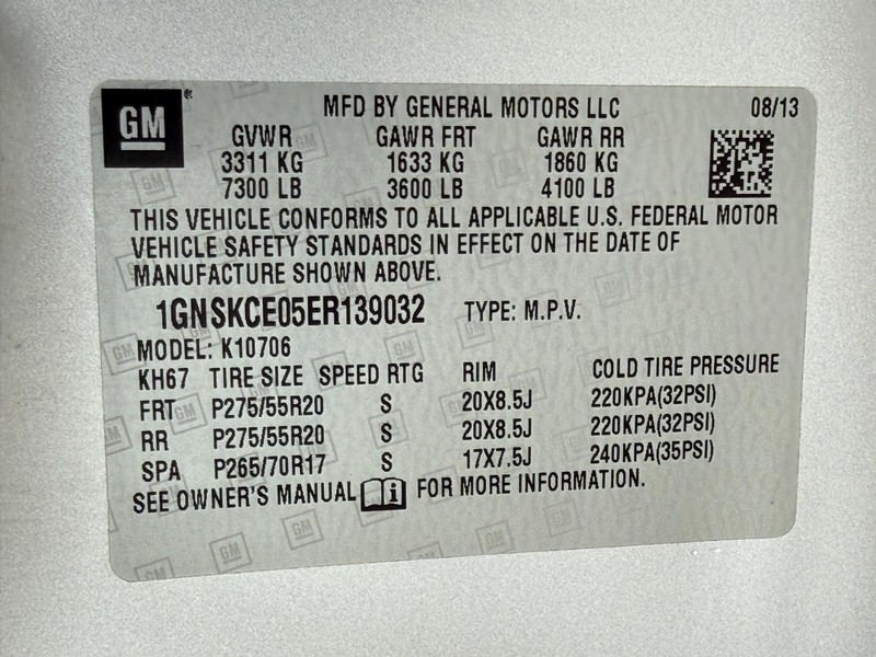 Chevrolet Tahoe Vehicle Full-screen Gallery Image 28