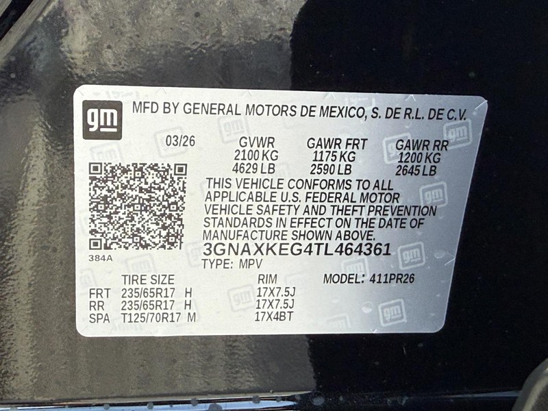 Chevrolet Equinox Vehicle Full-screen Gallery Image 18
