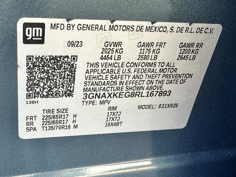Chevrolet Equinox Vehicle Full-screen Gallery Image 22