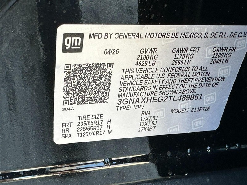 Chevrolet Equinox Vehicle Full-screen Gallery Image 16