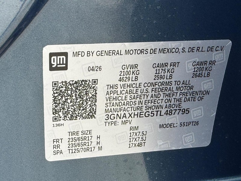 Chevrolet Equinox Vehicle Full-screen Gallery Image 18