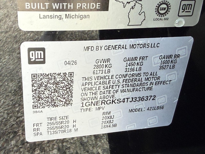 Chevrolet Traverse Vehicle Full-screen Gallery Image 18