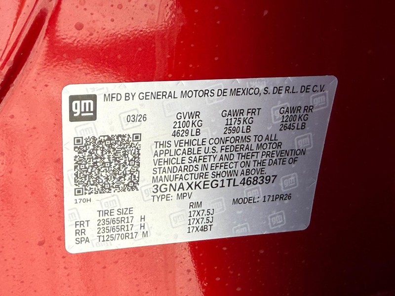 Chevrolet Equinox Vehicle Full-screen Gallery Image 18