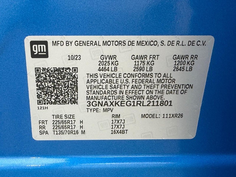 Chevrolet Equinox Vehicle Full-screen Gallery Image 24