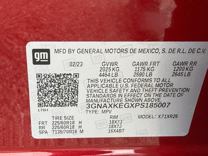 Chevrolet Equinox Vehicle Full-screen Gallery Image 25