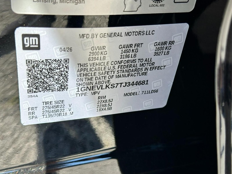 Chevrolet Traverse Vehicle Full-screen Gallery Image 18