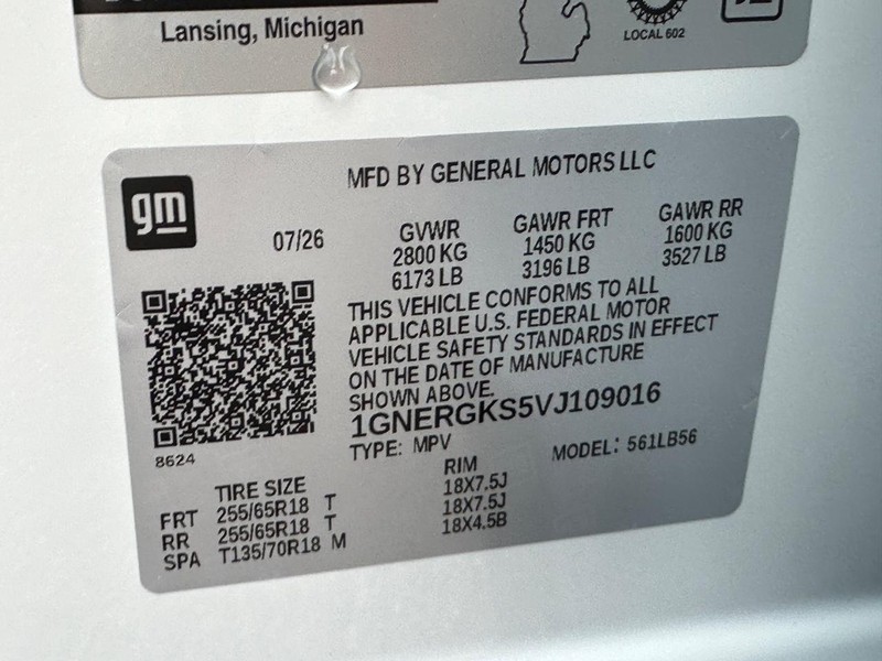 Chevrolet Traverse Vehicle Full-screen Gallery Image 19