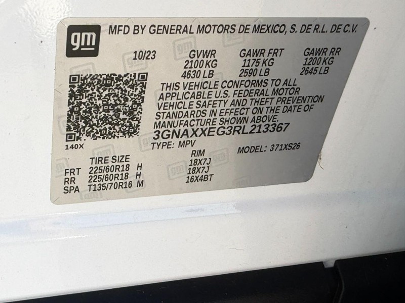 Chevrolet Equinox Vehicle Full-screen Gallery Image 26