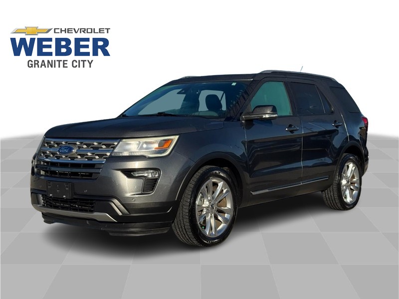 Gray (Magnetic Metallic) 2018 Ford Explorer SUV / Crossover All-Wheel Drive Automatic