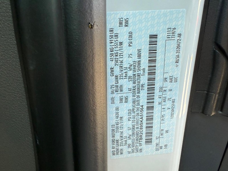 Ford Transit Cargo Van Vehicle Full-screen Gallery Image 16