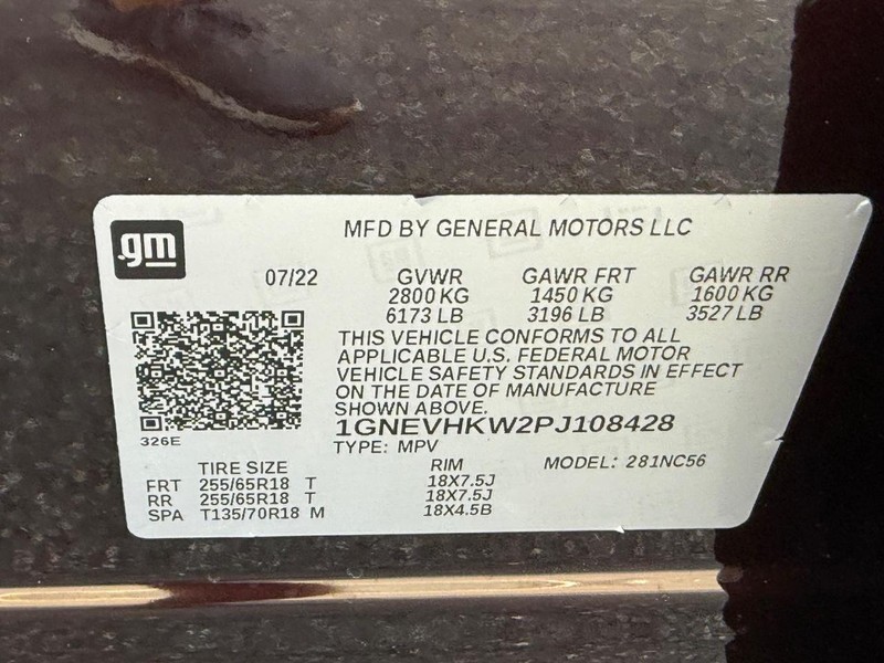 Chevrolet Traverse Vehicle Full-screen Gallery Image 23