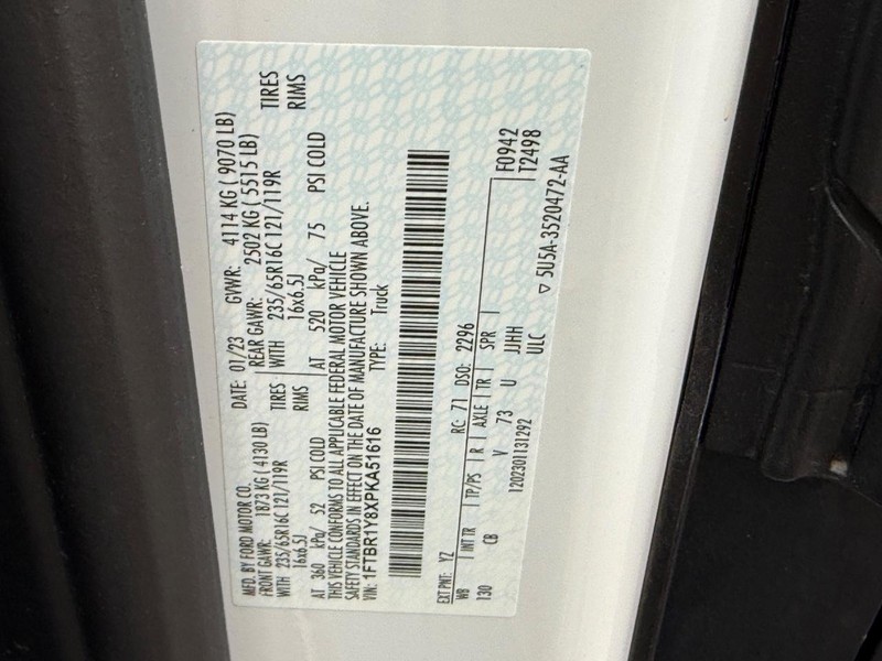 Ford Transit Cargo Van Vehicle Full-screen Gallery Image 22