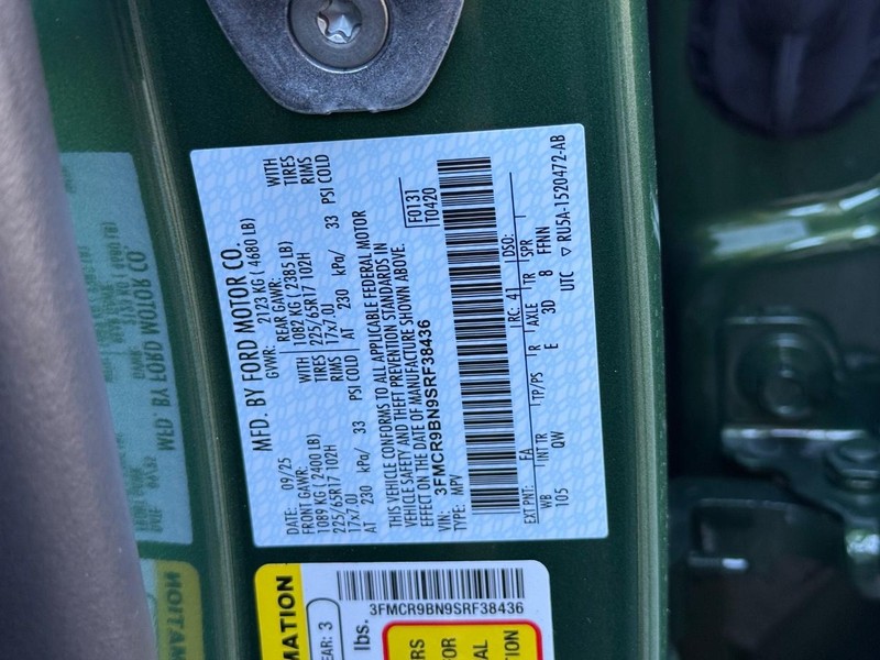 Ford Bronco Sport Vehicle Full-screen Gallery Image 17