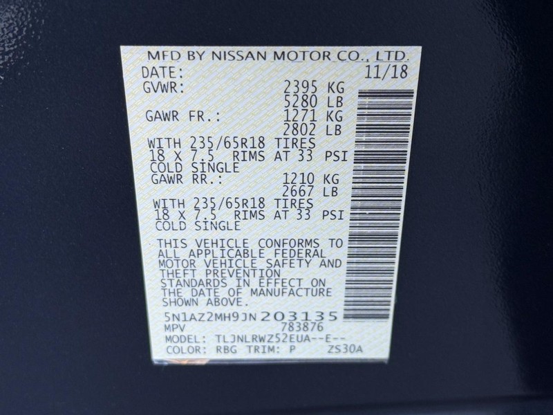 Nissan Murano Vehicle Full-screen Gallery Image 24