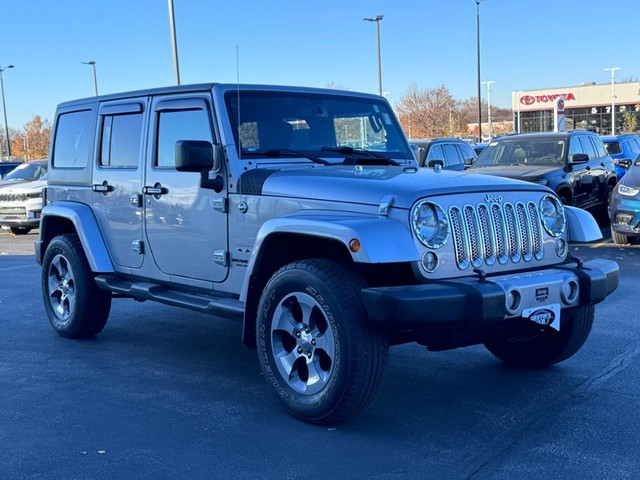 2017 Jeep Wrangler Unlimited Sahara at Griffin's Hub Chrysler Dodge Jeep Ram in Milwaukee WI