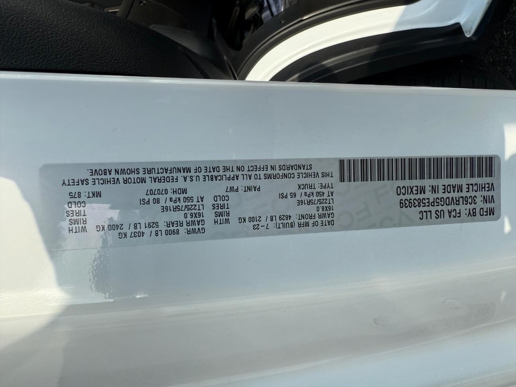 Ram ProMaster Cargo Van Vehicle Full-screen Gallery Image 24