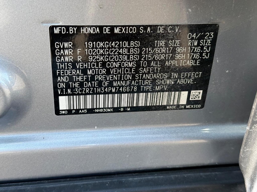 Honda HR-V Vehicle Full-screen Gallery Image 22