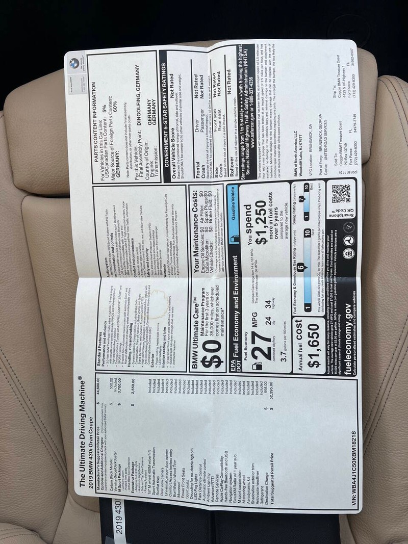 BMW 4 Series Vehicle Full-screen Gallery Image 16