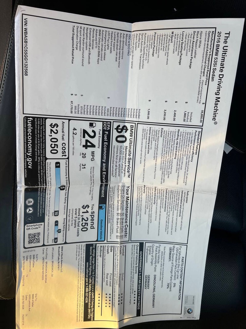 BMW 5 Series Vehicle Full-screen Gallery Image 20