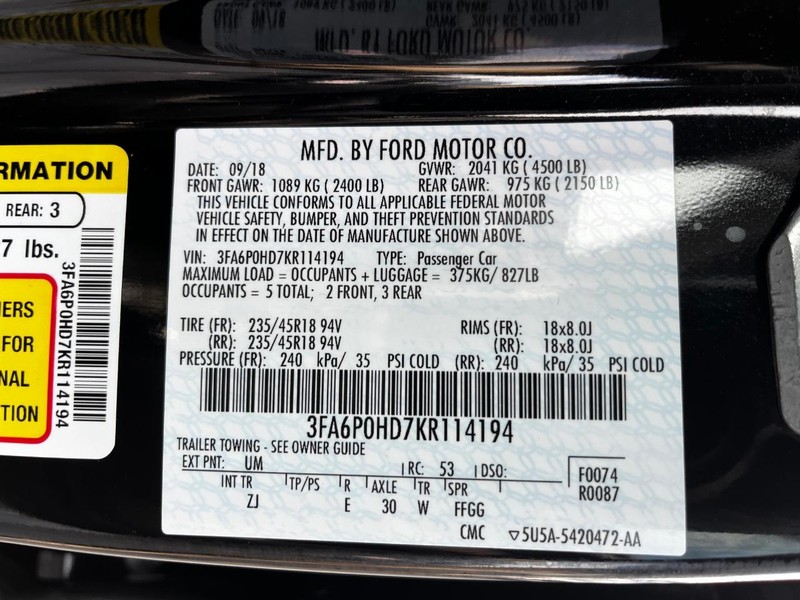 Ford Fusion Vehicle Image 22