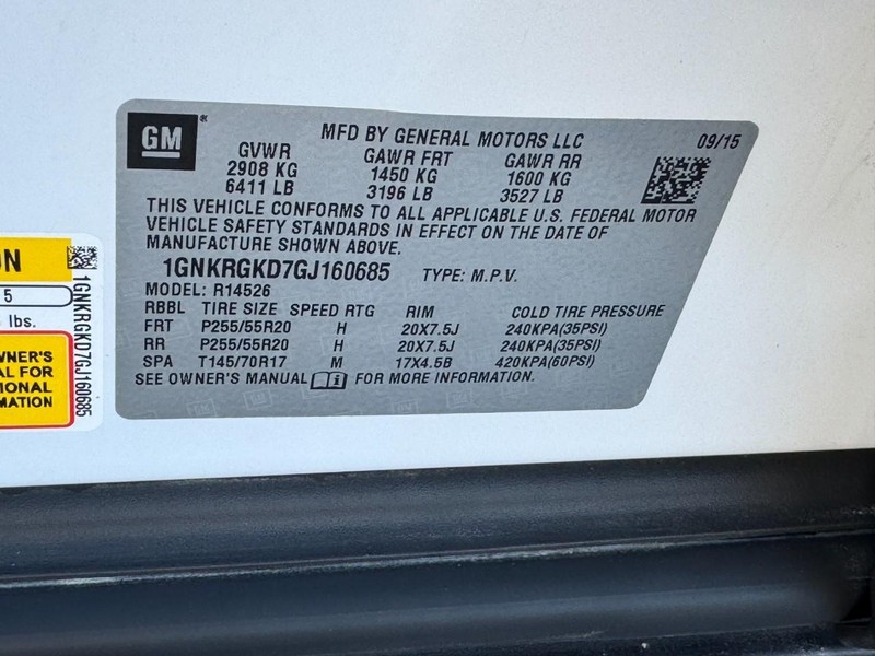 Chevrolet Traverse Vehicle Image 26