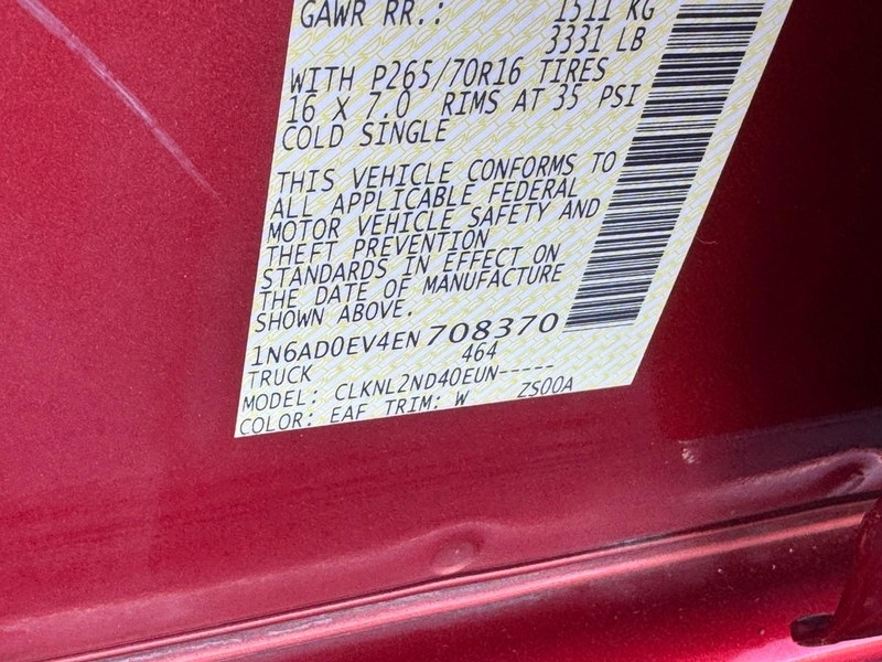 Nissan Frontier Vehicle Image 23