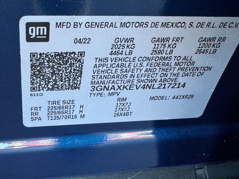 Chevrolet Equinox Vehicle Full-screen Gallery Image 25