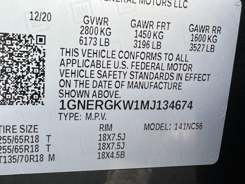 Chevrolet Traverse Vehicle Image 24