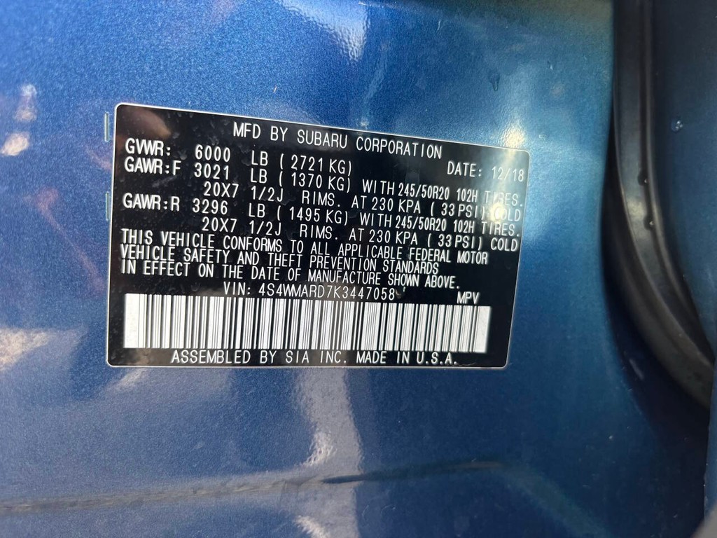 Subaru Ascent Vehicle Full-screen Gallery Image 37