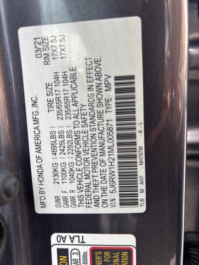 Honda CR-V Vehicle Full-screen Gallery Image 30