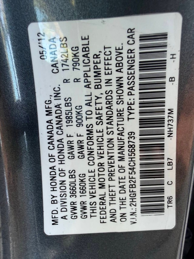 Honda Civic Sedan Vehicle Full-screen Gallery Image 24