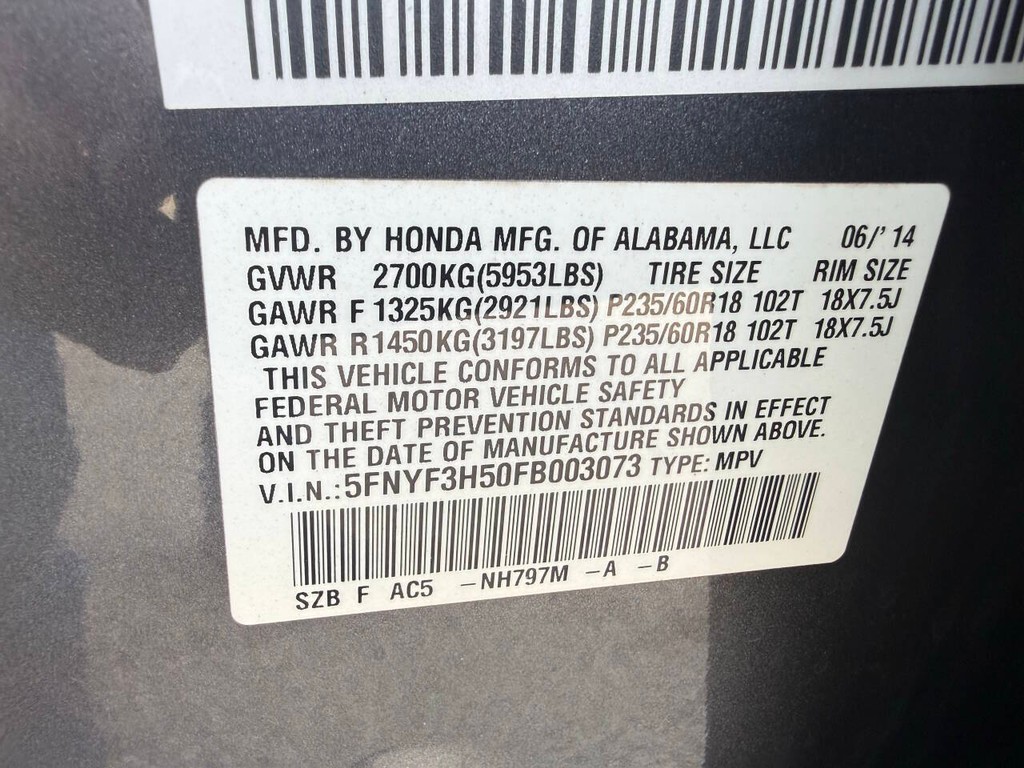 Honda Pilot Vehicle Full-screen Gallery Image 32