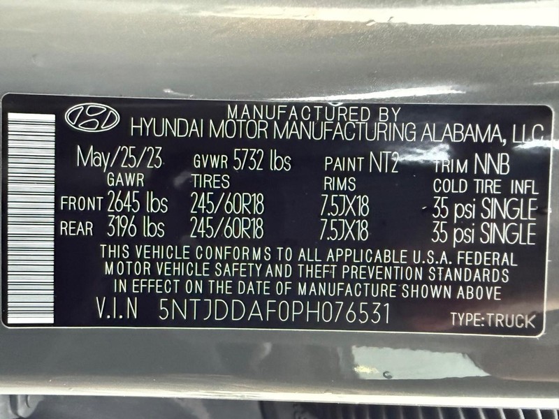 Hyundai Santa Cruz Vehicle Full-screen Gallery Image 34